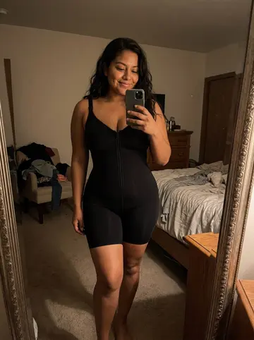Foto de Blanca con su faja negra