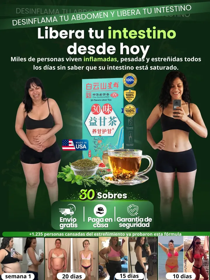 Té Asiático (estreñimiento)
