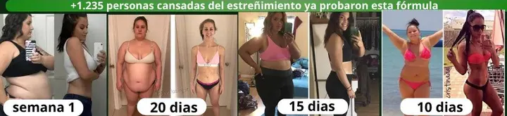 +1,235 personas cansadas del estreñimiento ya probaron esta fórmula